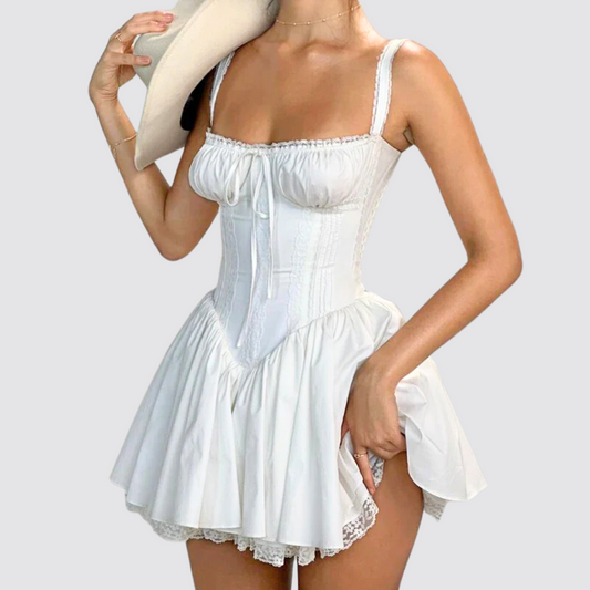 Robe corset courte