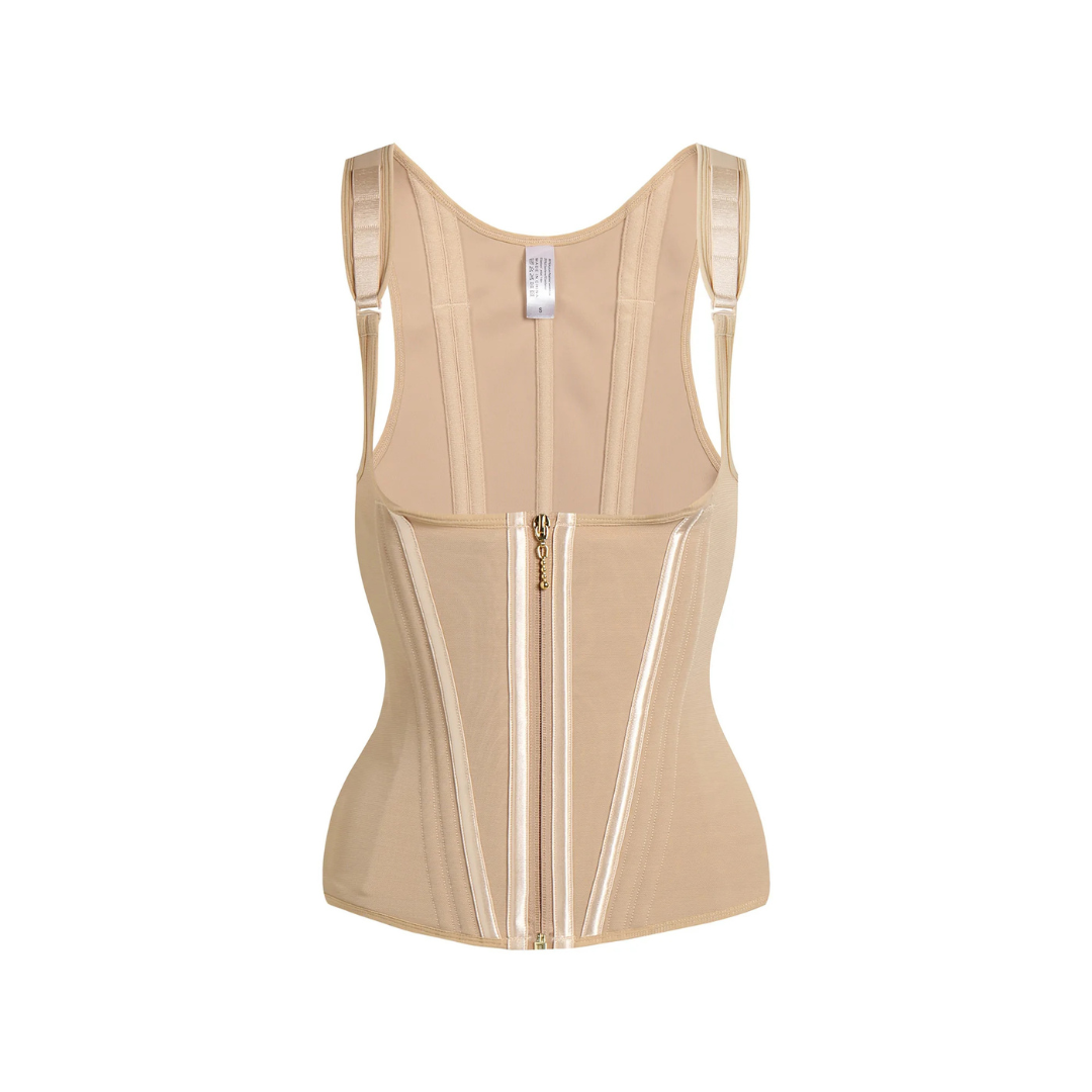 Corset beige top