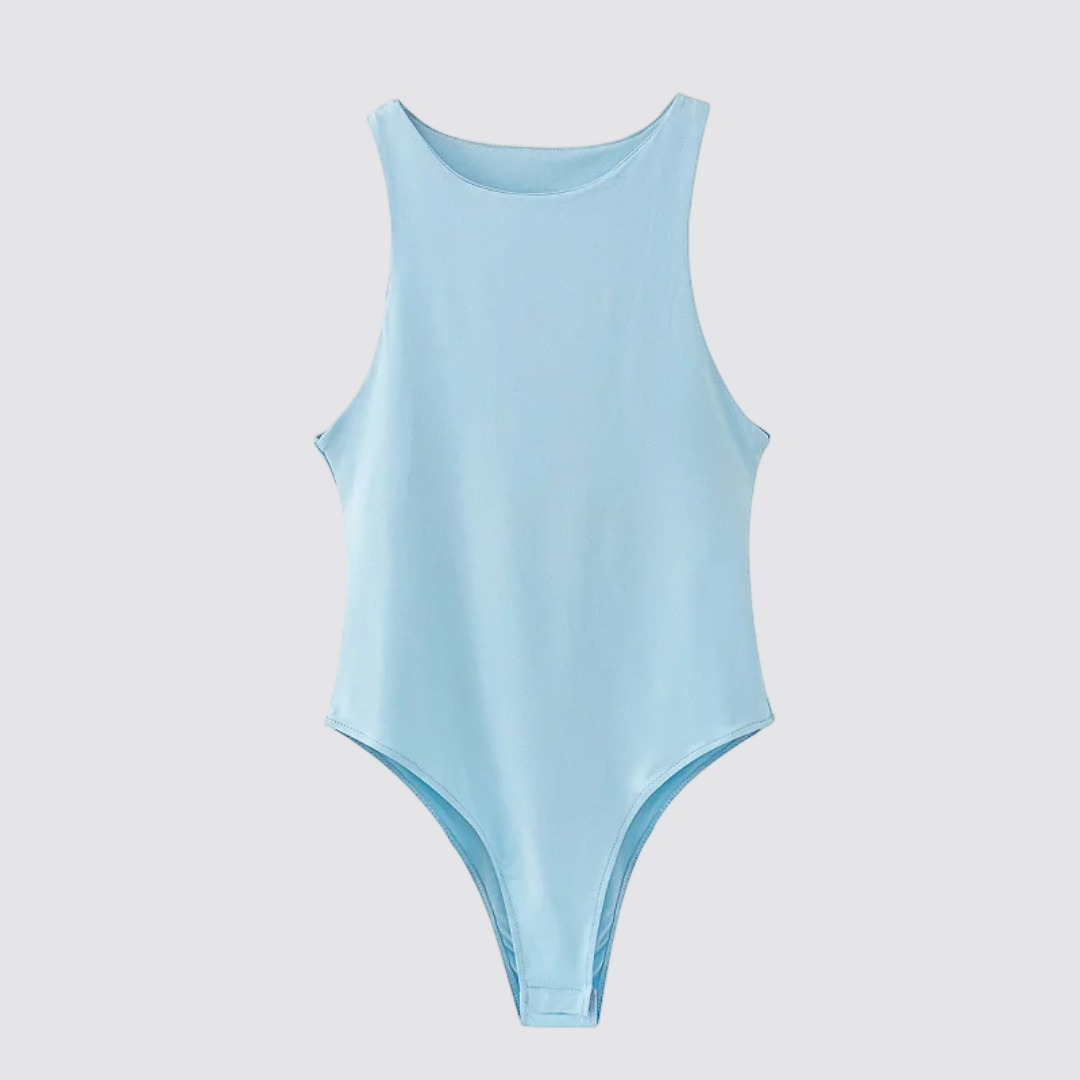 Body bleu ciel femme