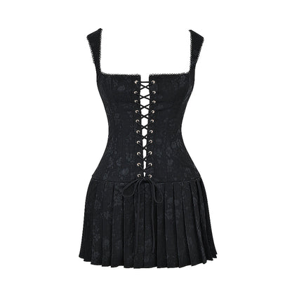 Robe effet corset