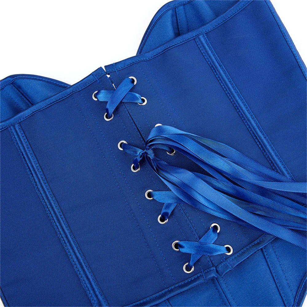 Bustier corset marine