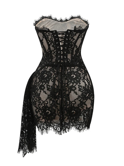 robe de soirée corset femme