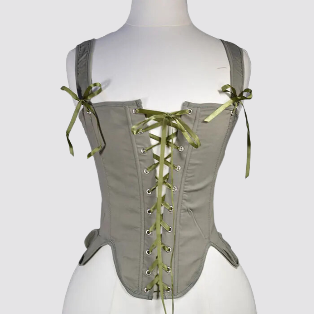 Top effet corset