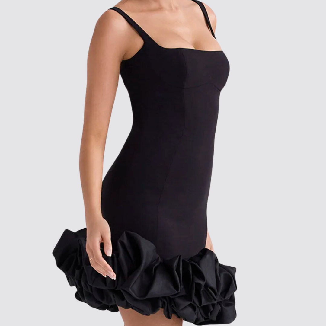 Robe corset noire